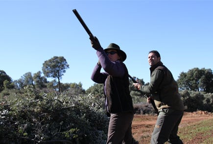 driven partridge shooting